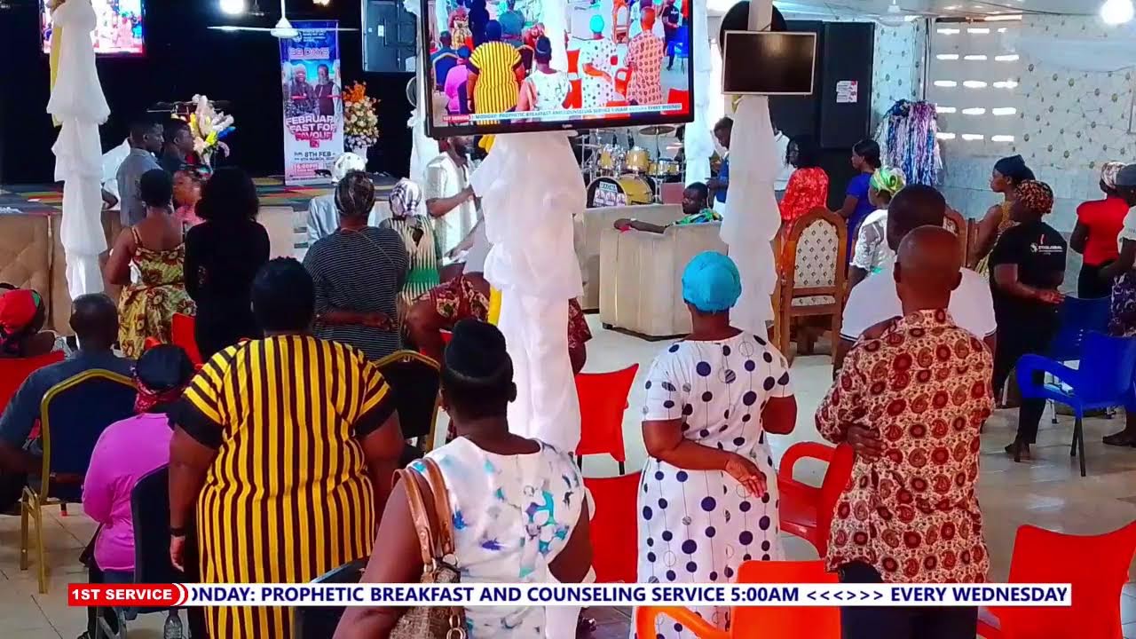 🔴LIVE - 1ST SERVICE - MIDWEEK PROPHETIC AND MIRACLE TOUCH SERVICE WITH Daddy Asiamah - 04/03/2026