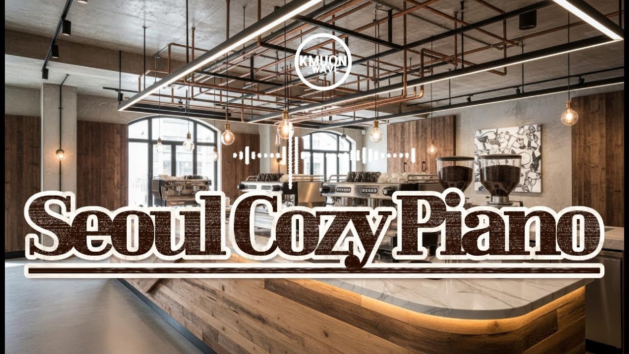 Seoul Cozy Piano ☕ All-Day Cafe BGM for Work, Sleep & Healing | 서울 코지 피아노 하루종일 감성 BGM #HealingPiano