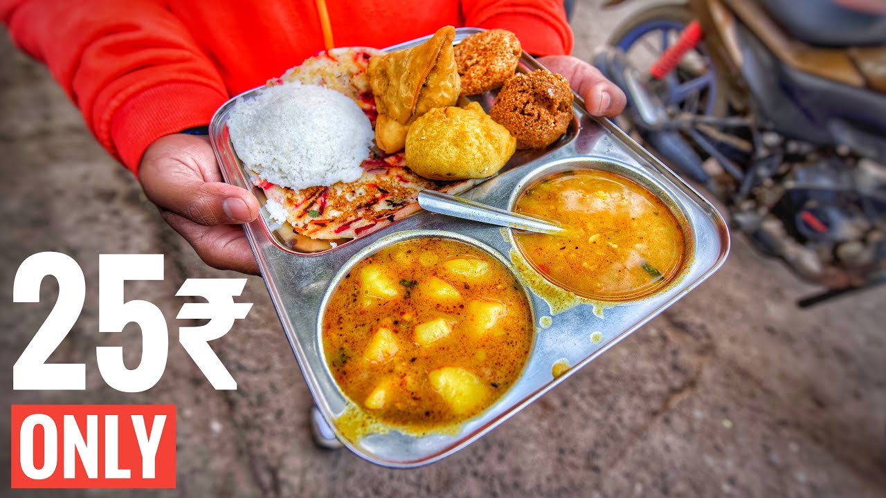 Early Morning Breakfast Of Bhubaneswar | Only 25₹ ($0.34) | 15 Different Item | Street Food India