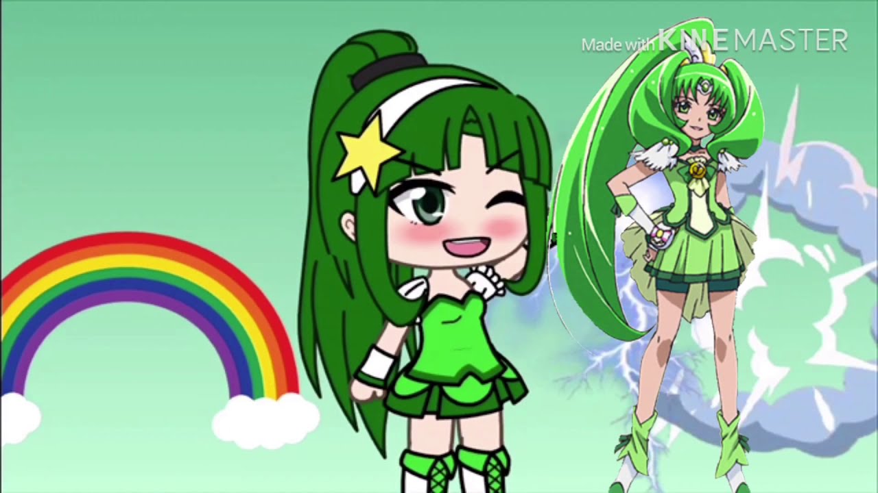 Making Smile Precure in gacha!