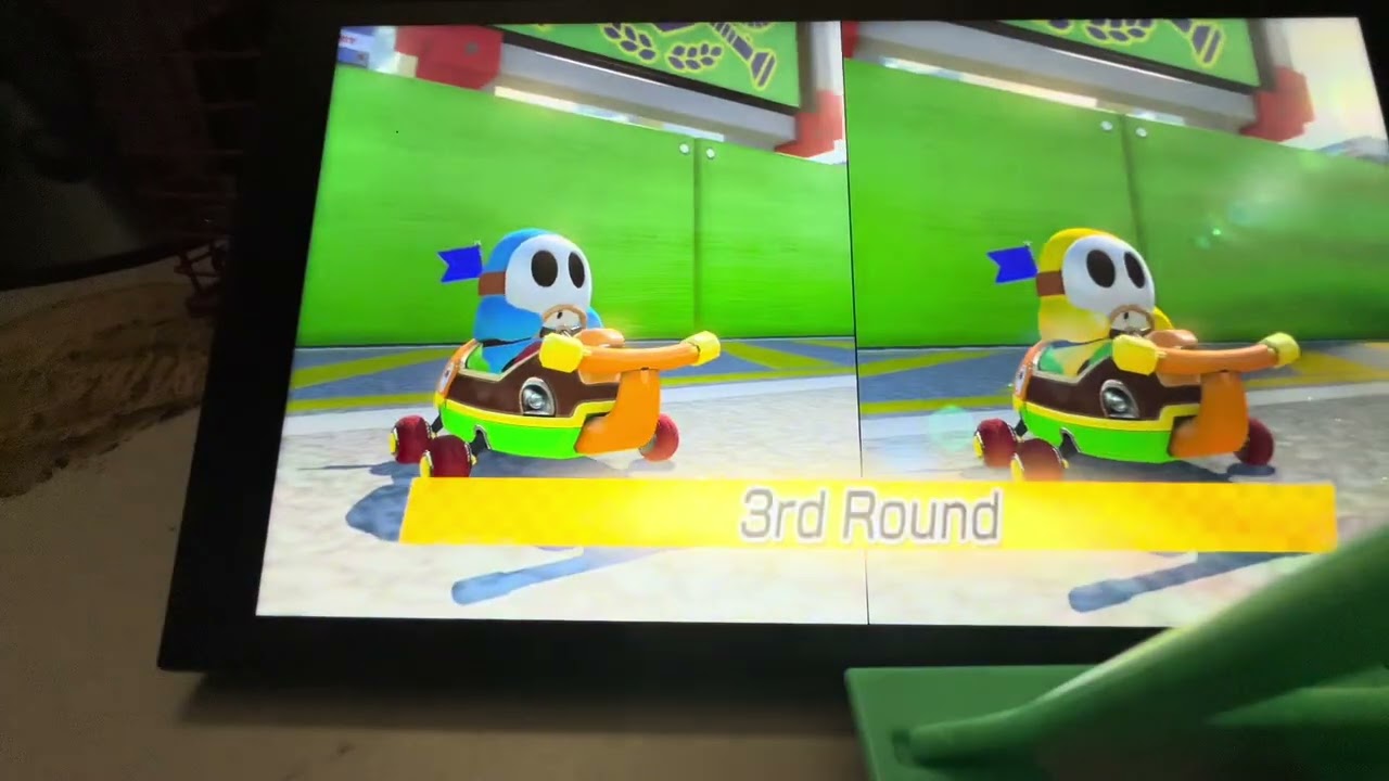  Play Mario kart 8 deluxe with my cousin ￼(he’s gay)