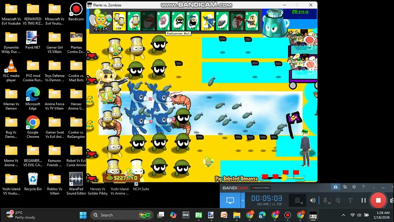 Pliot Preschool Vs Anime Minigames #13 Pig Bobsled Bonanza