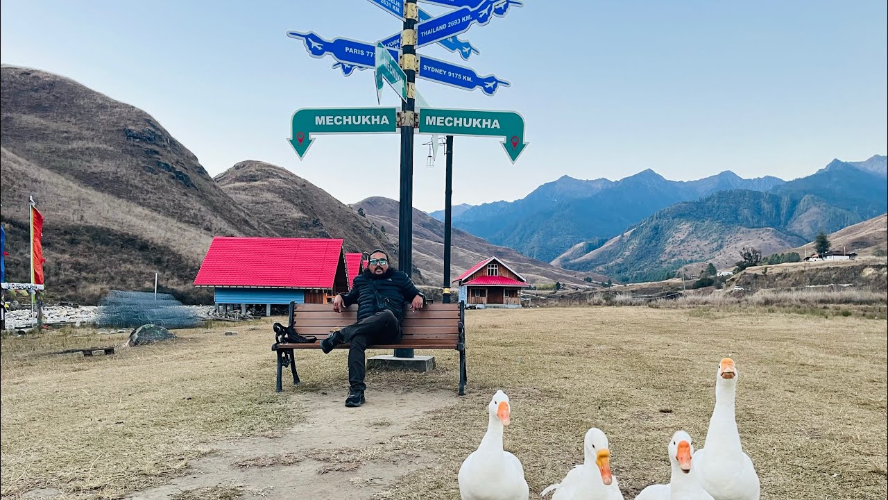 Lovely Salman view point in Mechukha Arunachal 👍👍👌👌😎😎