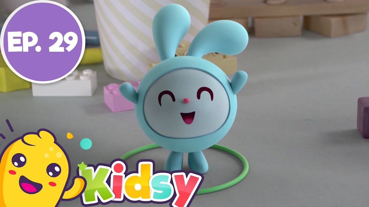 HulaHoop (EP29) | BabyRIKI Time | English Cartoons for kids | KIDSY Videos for children