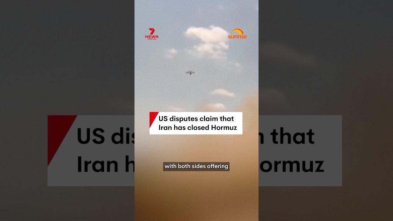 US disputes claim that Iran has closed Hormuz