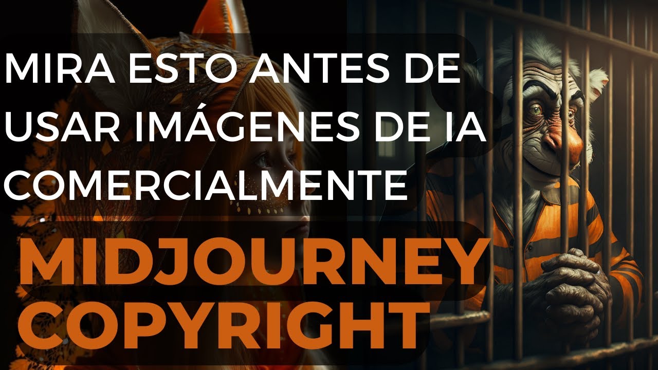 El USO COMERCIAL de IMAGENES GENERADAS por IA: lo que debes saber sobre el COPYRIGHT - MIDJOURNEY