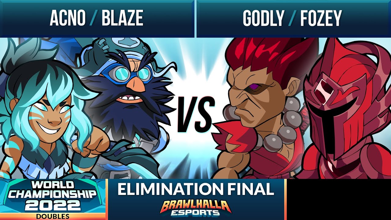 Acno & Blaze vs Godly & Fozey - Elimination Final - Brawlhalla World Championship 2022