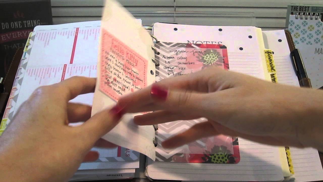 Updated A5 Filofax Set-Up: March 2016