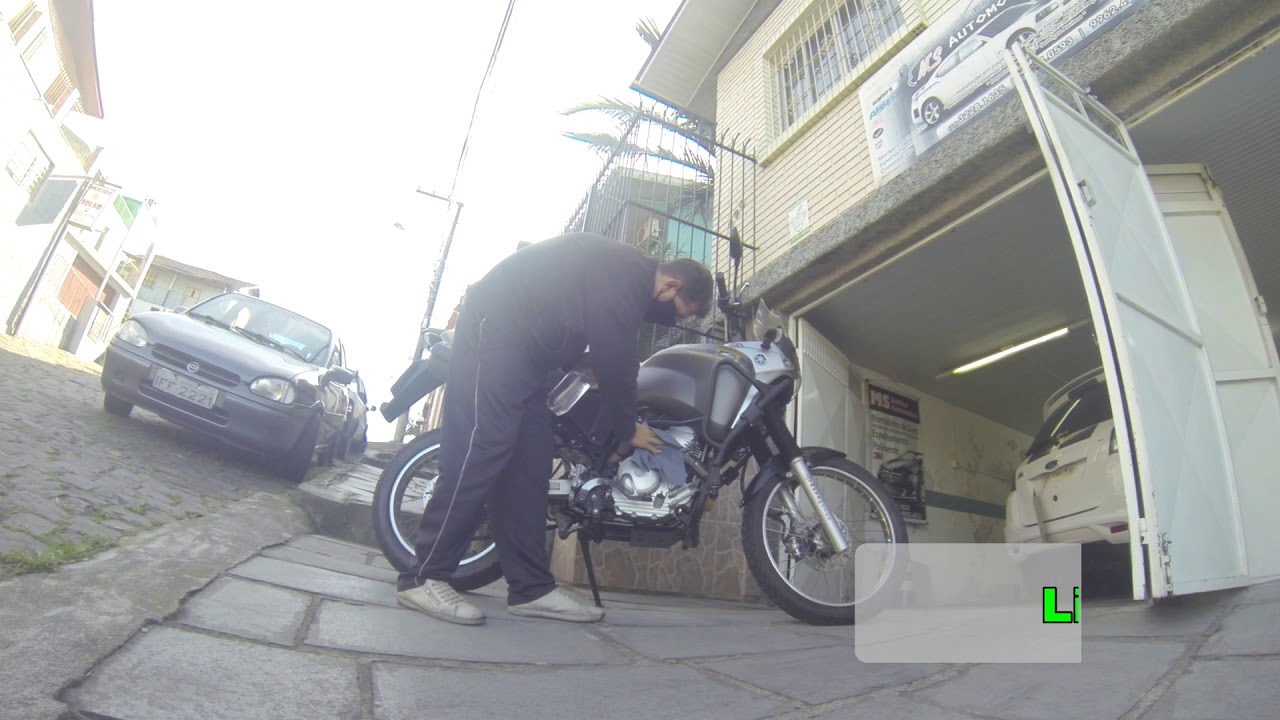 Yamaha Ténéré 250 embelezamento e Test Ride