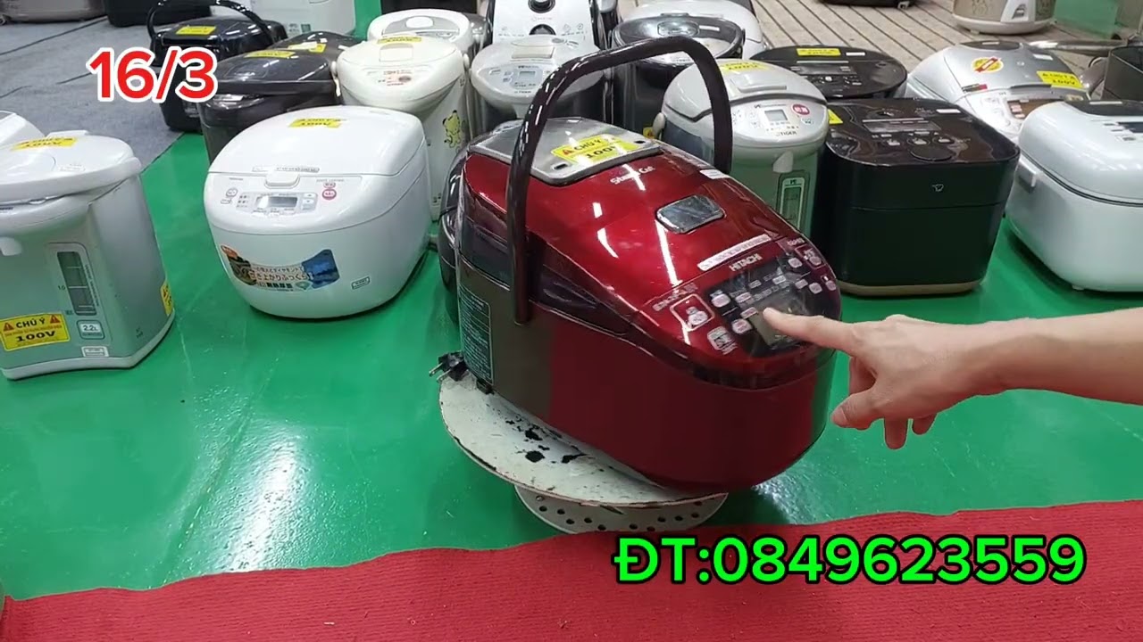 Giới thiệu và báo giá nồi cơm Nhật nội địa. Ngày 16/3/2026