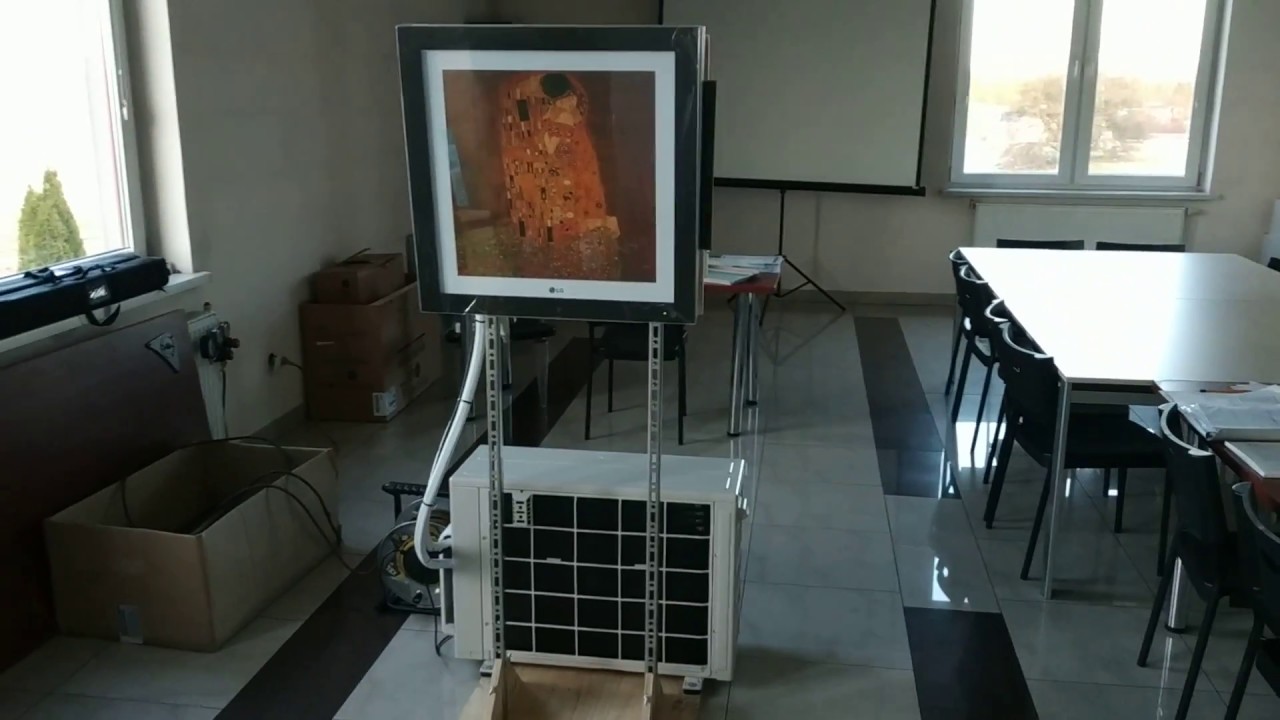 LG Artcool Gallery r32 mono split connection