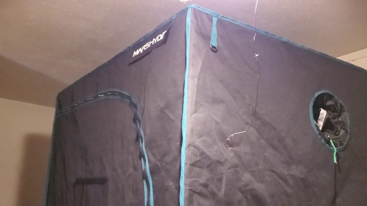Growing On Wheels : The Mars Hydro 4x4 Grow tent ⛺ .