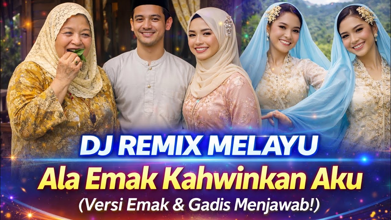 🎶Ala Emak Kahwinkan Aku Versi Emak &Gadis Menjawab🎶 DJ REMIX MELAYU🎶