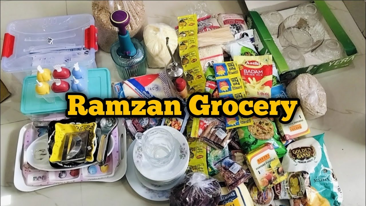 || Proper Ramzan Grocery Shopping Vlog 🛒|| #ramzan #ramzan2026 #trending #groceryshopping #shopping 