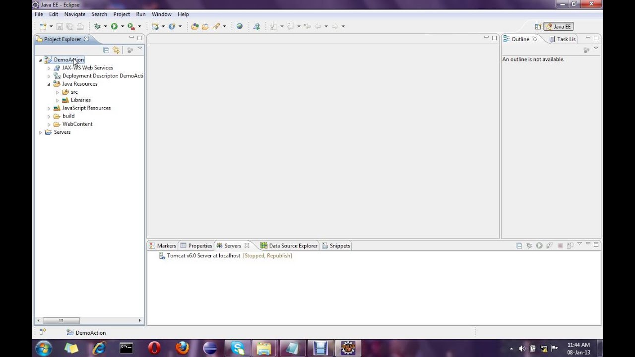 struts configure with eclipse