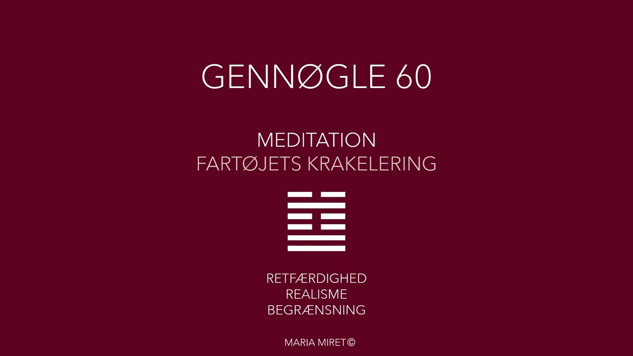 Gennøgle 60
