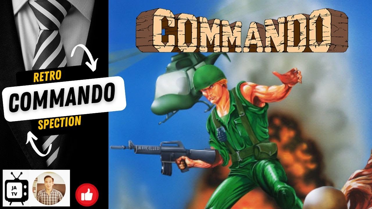 COMMANDO  : Ces versions du hit de Capcom qui m'ont marqué ! #retrogaming #amstrad #saturn #c64