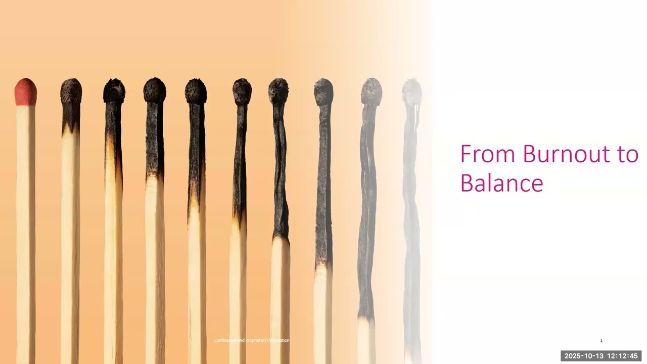 One Minute of Wellness: Burnout to Balance - Health Net