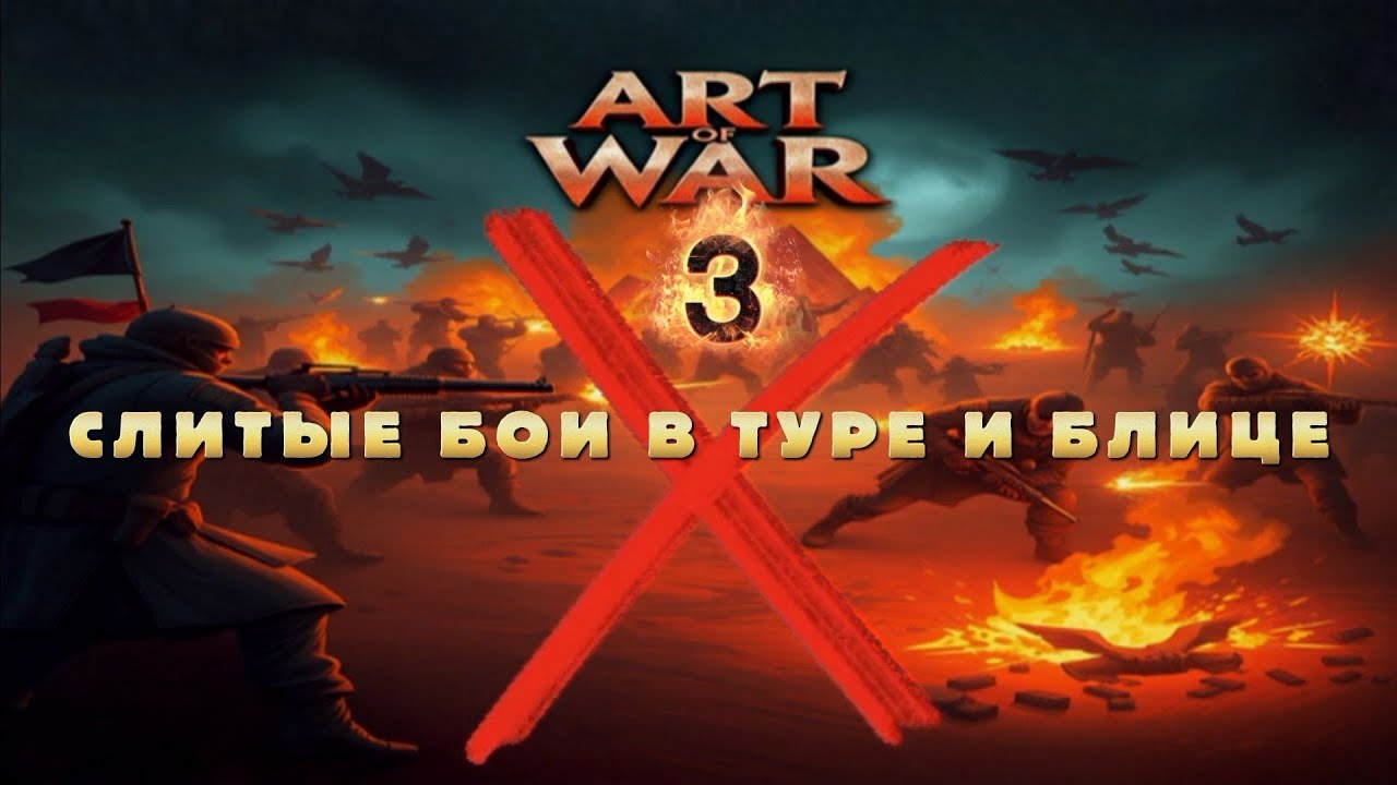 СЛИТЫЕ БОИ - ART OF WAR 3