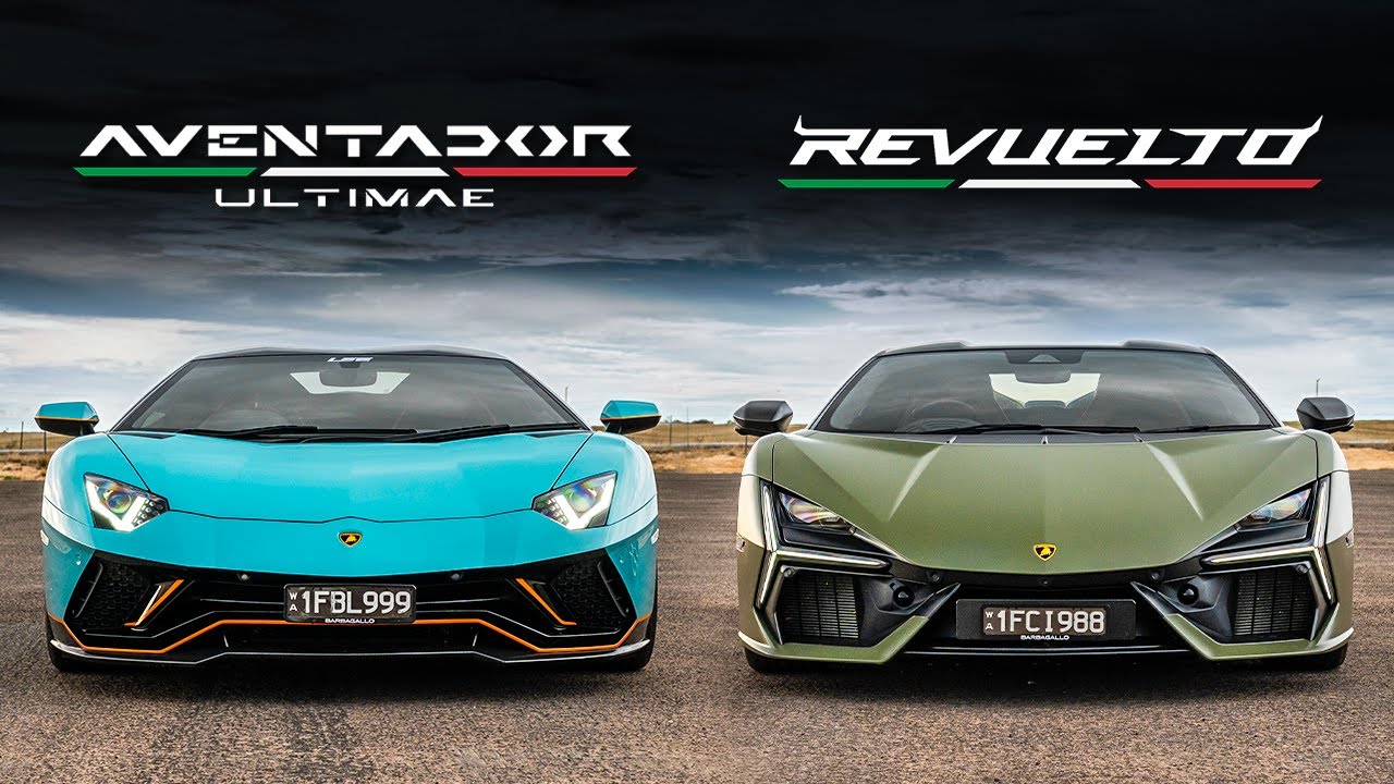 V12 Lambo Revuelto против Aventador Ultimate DRAG RACE