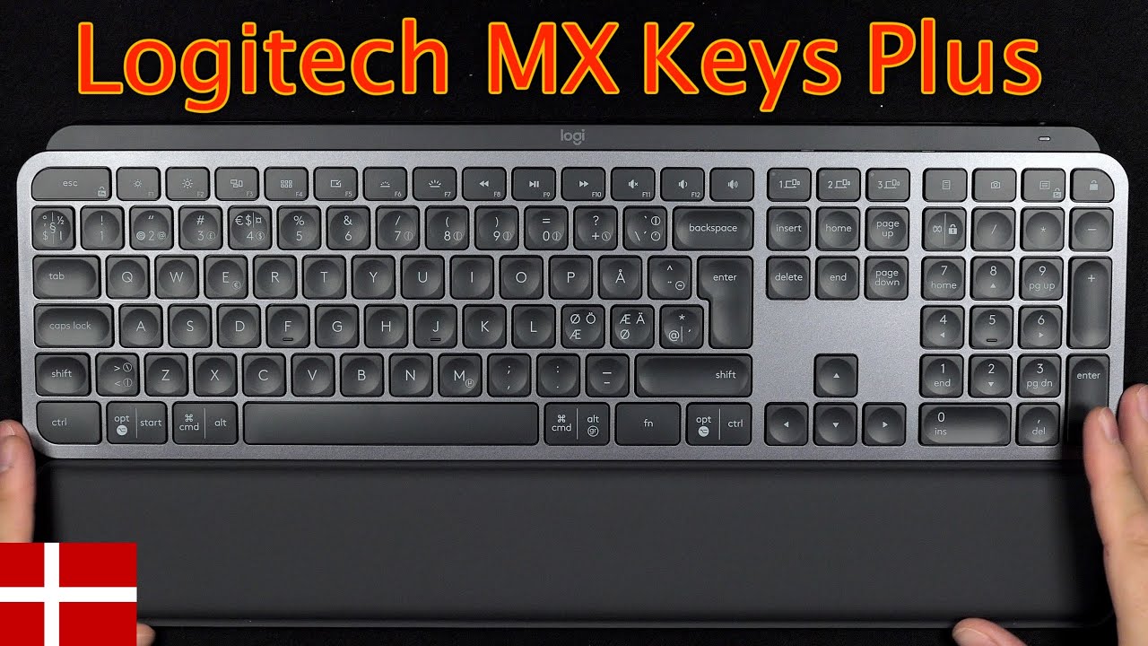 Logitech MX Keys Plus - Udpakning & Opsætning (Dansk)