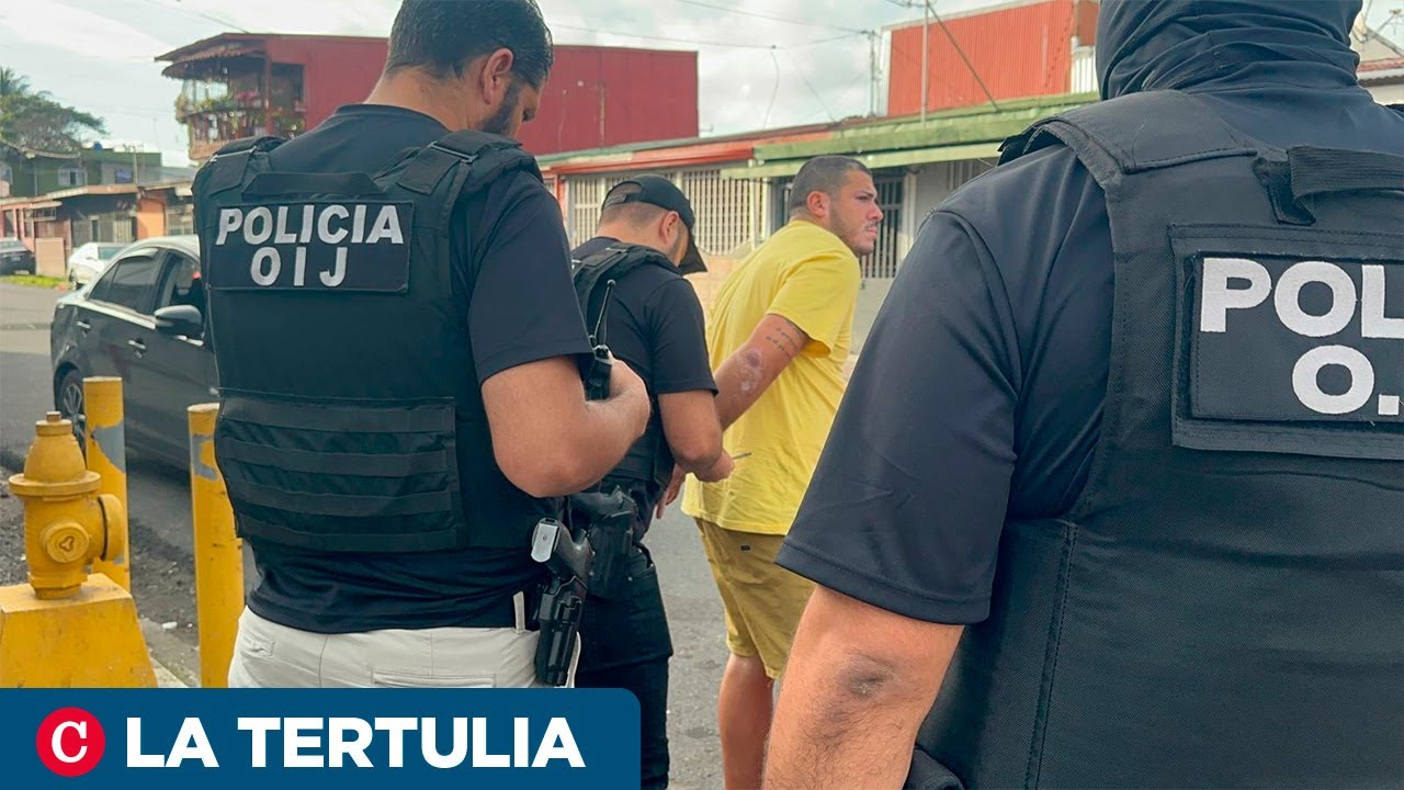 El OIJ captura a cuatro sospechosos de asesinar a Roberto Samcam, van por los autores intelectuales