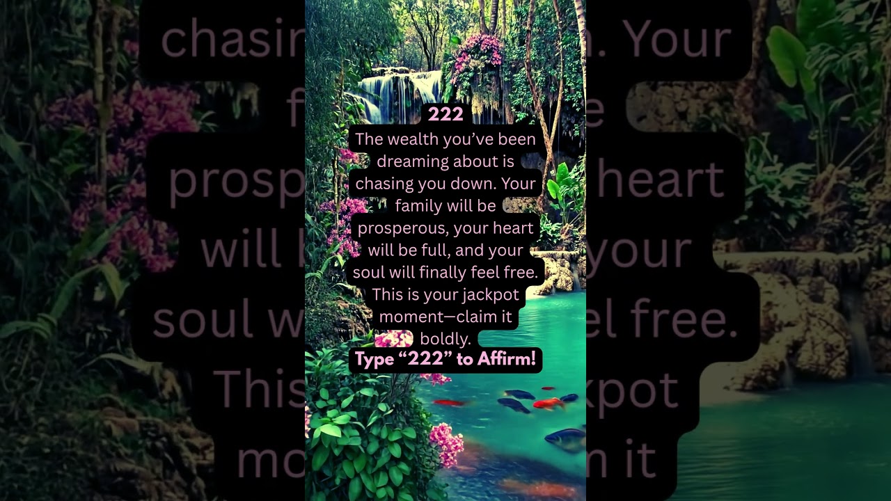 You are being guided by Angel Number 222 #abundance