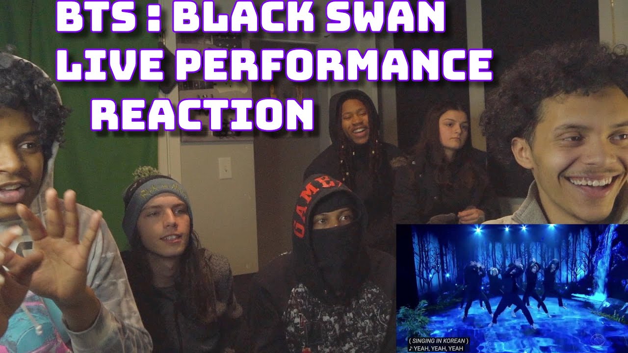 BTS: Black Swan LIVE PERFORMANCE / REACTION!!