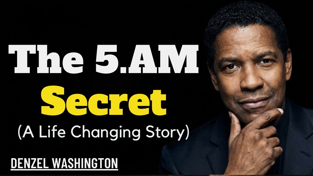 The Secret of 5 AM | One Habit That Changed a Poor Man's Life