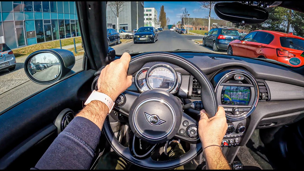 Mini Cooper Cabrio F57 [1.5 136HP] | POV Test Drive #1629 Joe Black