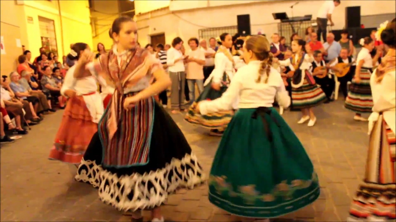 Bailes tradicionales,A.C. San Roque de Siles y Cuna del Segura, en el Pajarete, agosto 2017