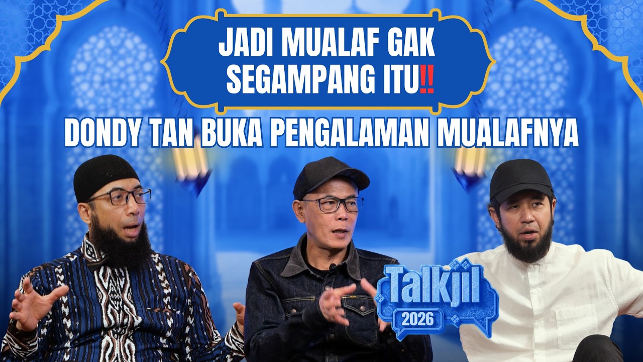 TERNYATA PENGHALANG MUALAF TERBESAR BUKAN SOAL IMAN—DONDY TAN BONGKAR DISINI‼️