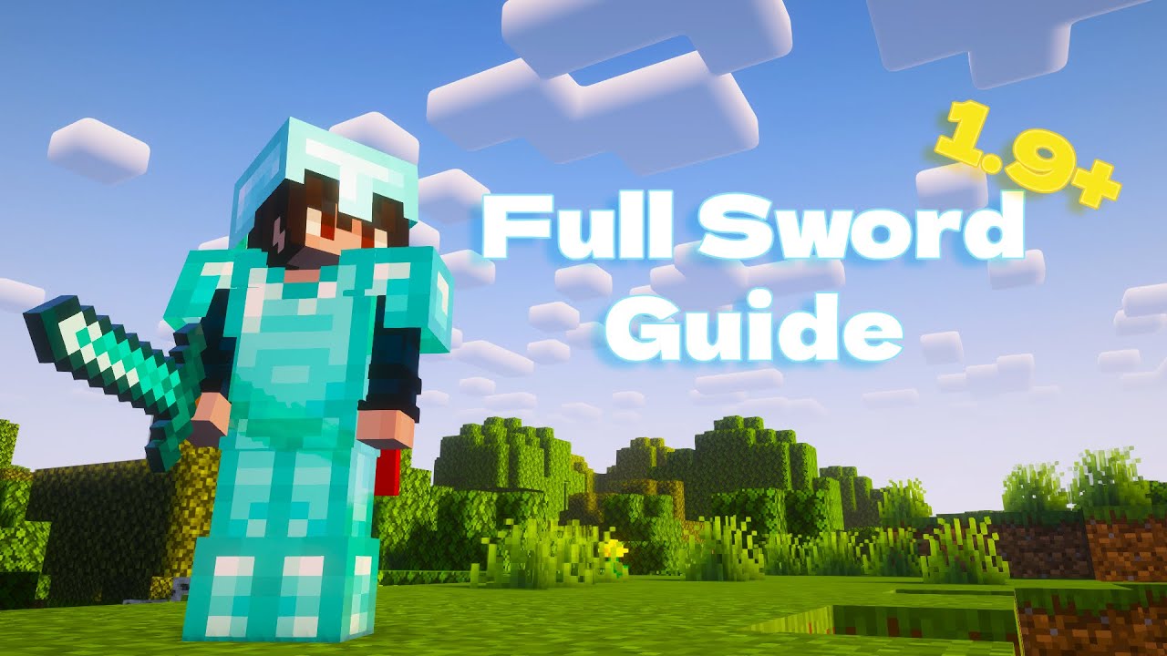 1.9+ Sword PvP Tutorial | Basic and Advance Techniques