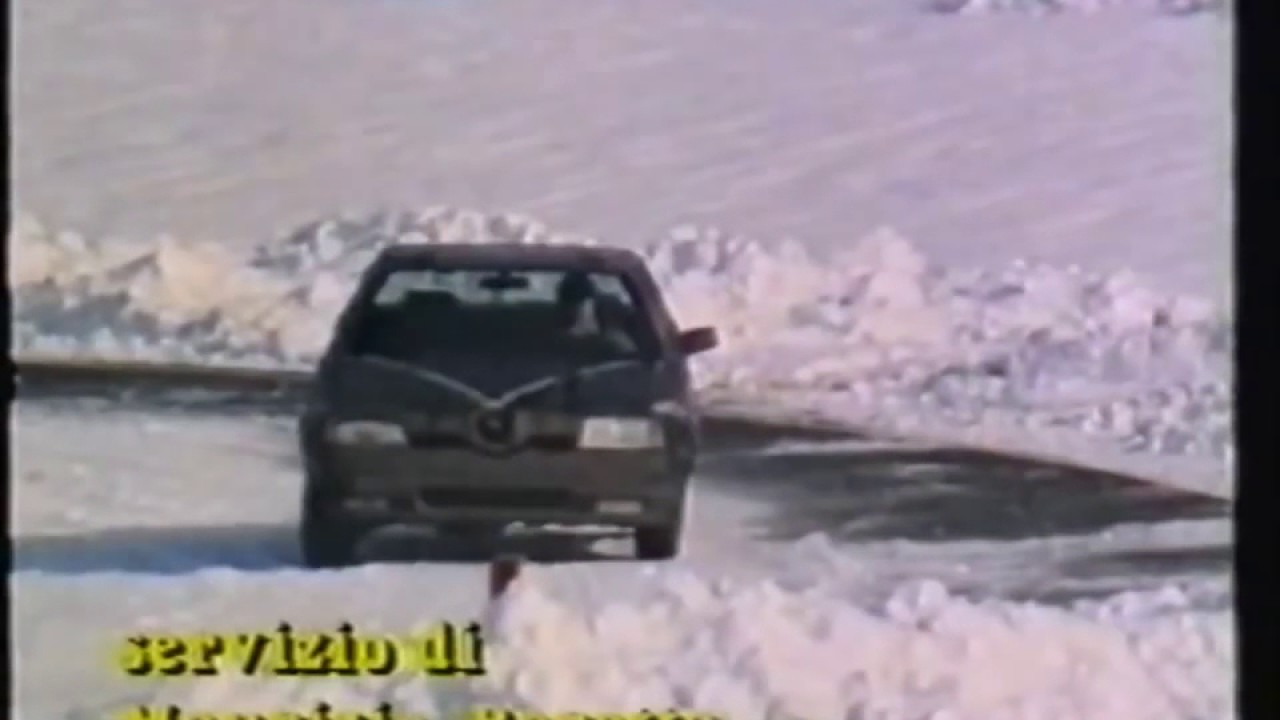 Alfa Romeo 164 presentazione TG1 nel 1987