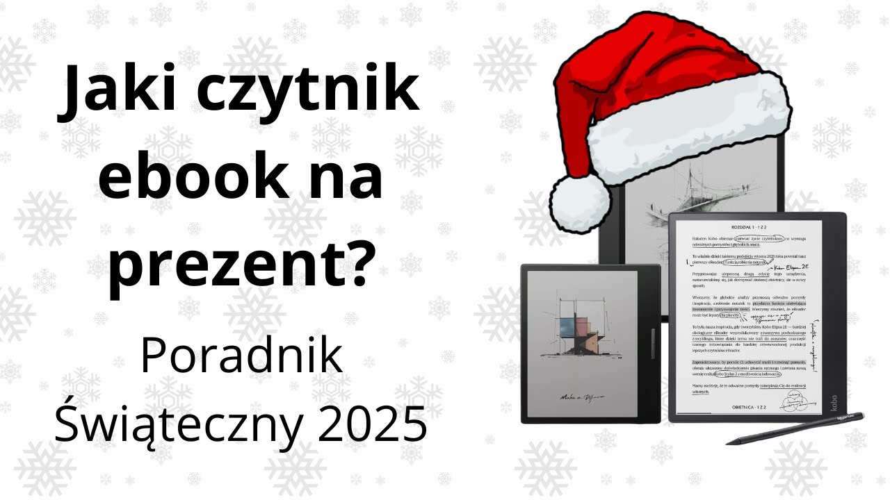 Poradnik Świąteczny 2025 | Jaki czytnik będzie idealnym prezentem?