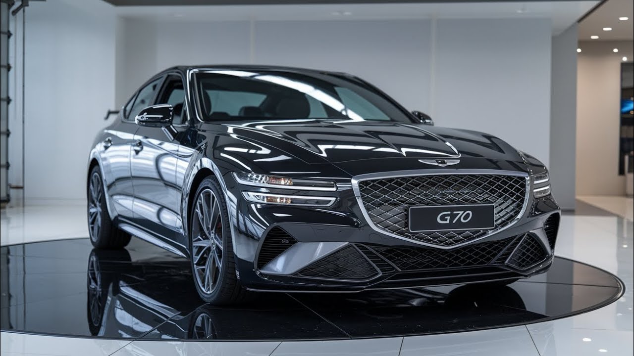 2025 Genesis G70 Officially Unveiled First Look
