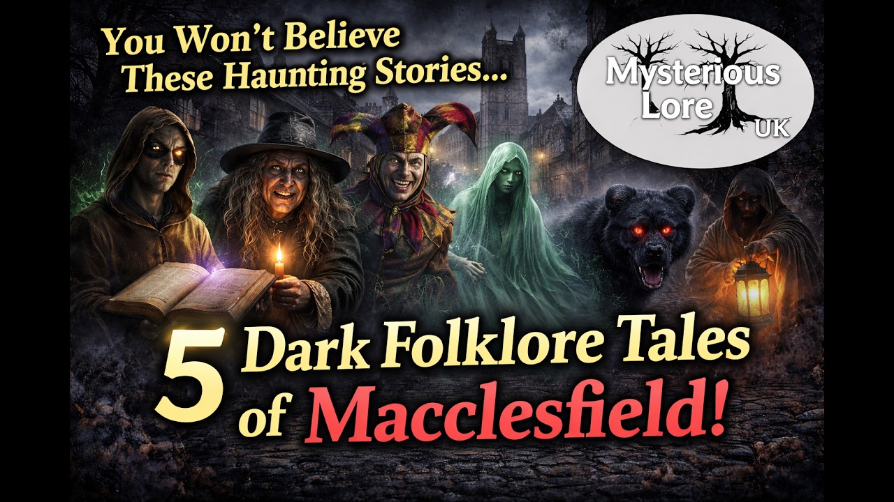 From witches and wizards to haunted streets, this cheshire town's got many a dark tale.