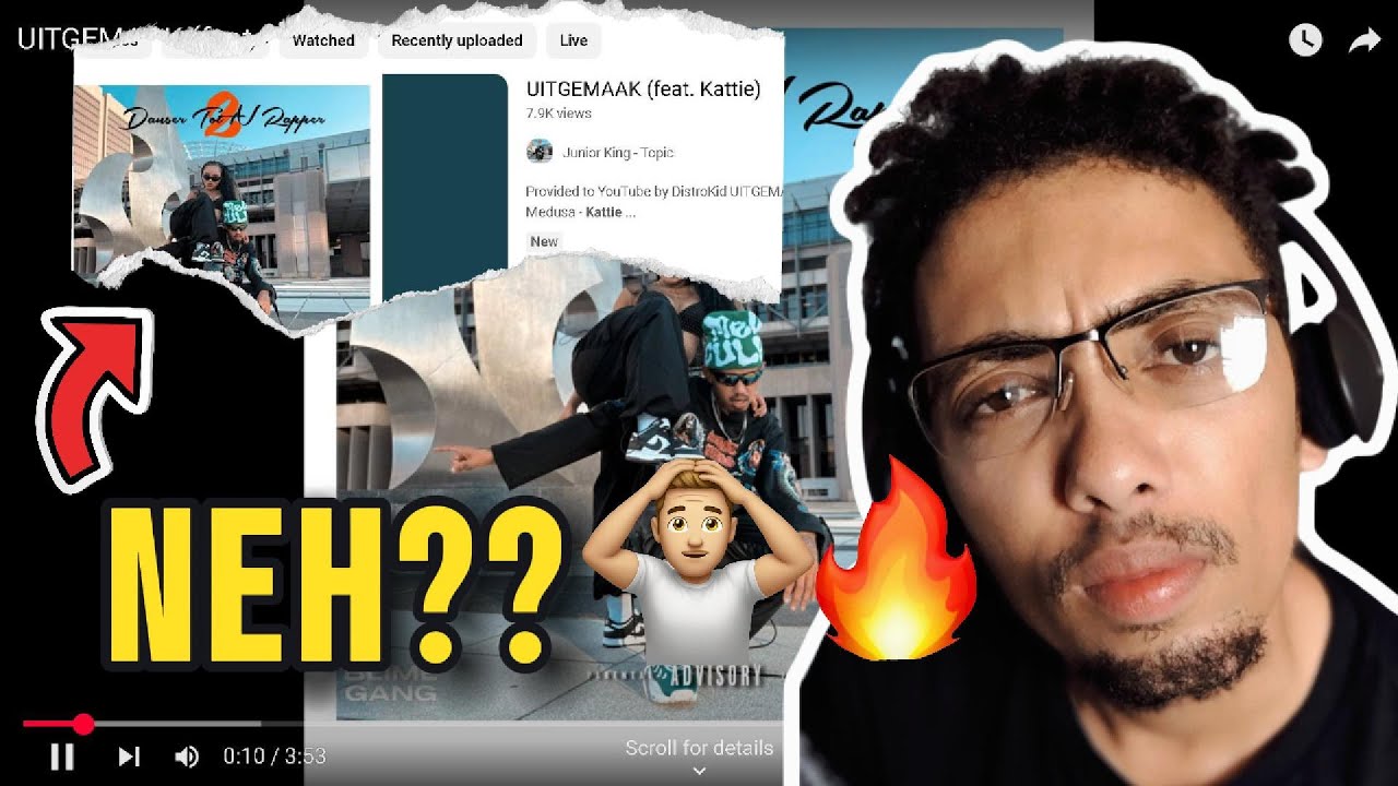 My Reaction to 'UITGEMAAK (feat. Kattie)' – Versatile Sound from Junior King & Kay Medusa!