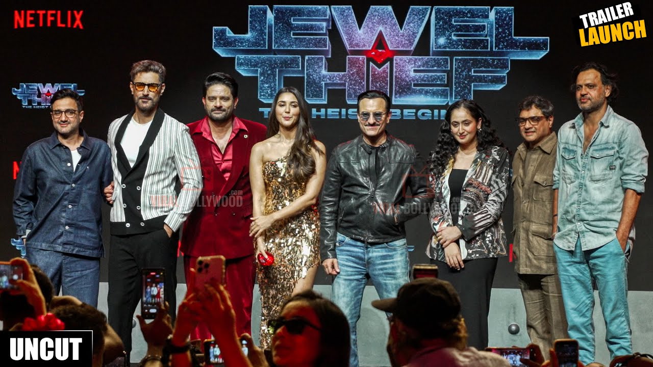 UNEDITED : Jewel Thief - The Heist Begins | Official Trailer Launch | Saif Ali Khan, Jaideep Ahlawat