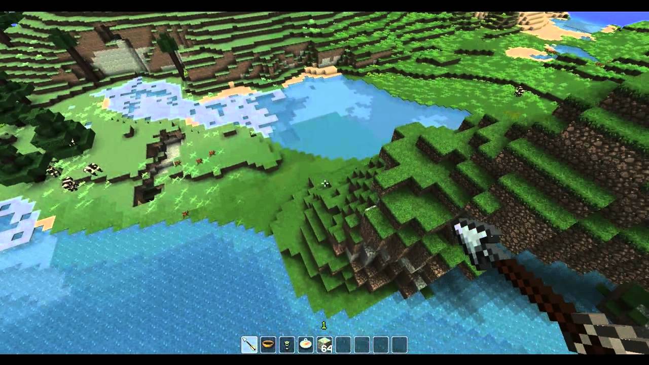 How to create natural looking Landscape/Arches in Minecraft with VoxelSniper