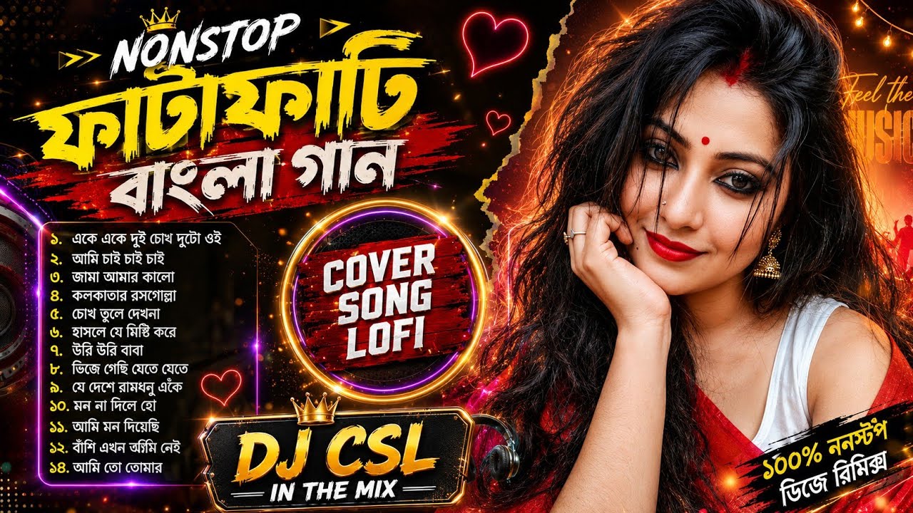 ফাটাফাটি 𝙉𝙤𝙣𝙎𝙩𝙤𝙥 বাংলা 𝙇𝙤𝙛𝙞 𝙎𝙤𝙣𝙜🏵️𝙉𝙚𝙬 𝘽𝙖𝙣𝙜𝙡𝙖 𝘿𝙟 𝙍𝙚𝙢𝙞𝙭 𝙎𝙤𝙣𝙜𝙨🏵️𝘽𝙚𝙣𝙜𝙖𝙡𝙞 𝙉𝙤𝙣𝙨𝙩𝙤𝙥 𝙃𝙞𝙩𝙨 2026 #lofimusic 