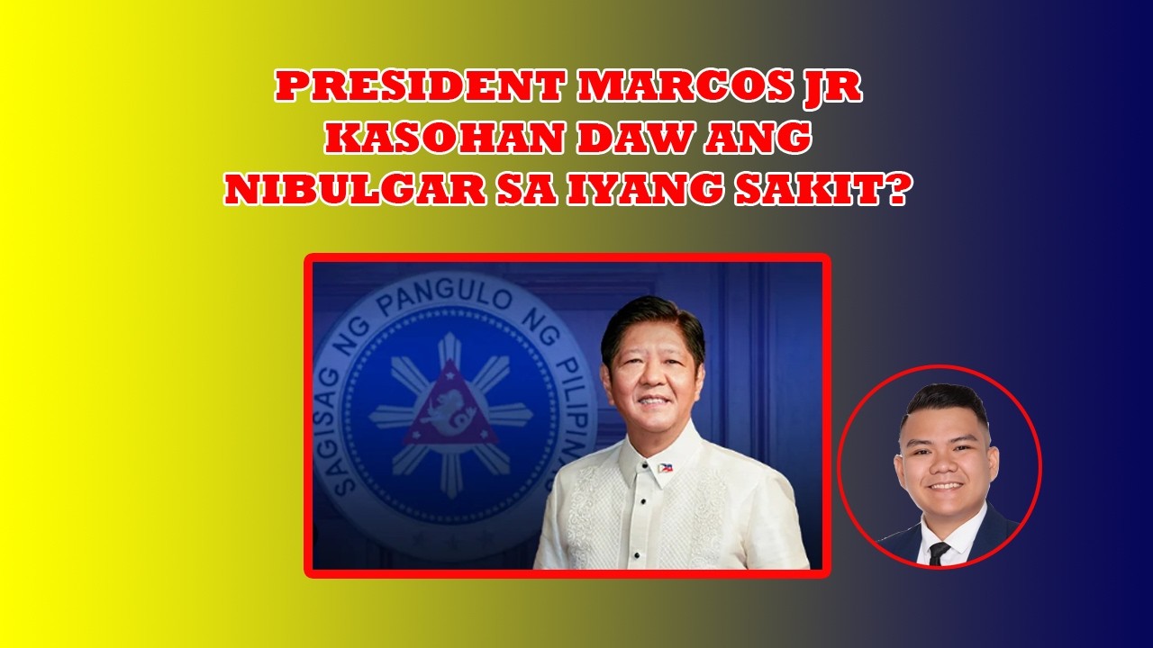 PRESIDENT BONG2X MARCOS JR ON HIS HEALTH CONFIDENTIALITY