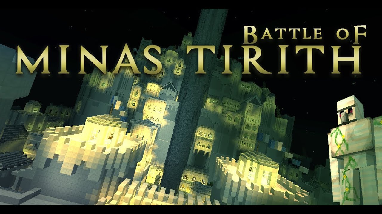 Battle Of Minas Tirith - A Minecraft Movie By Brian Cobb