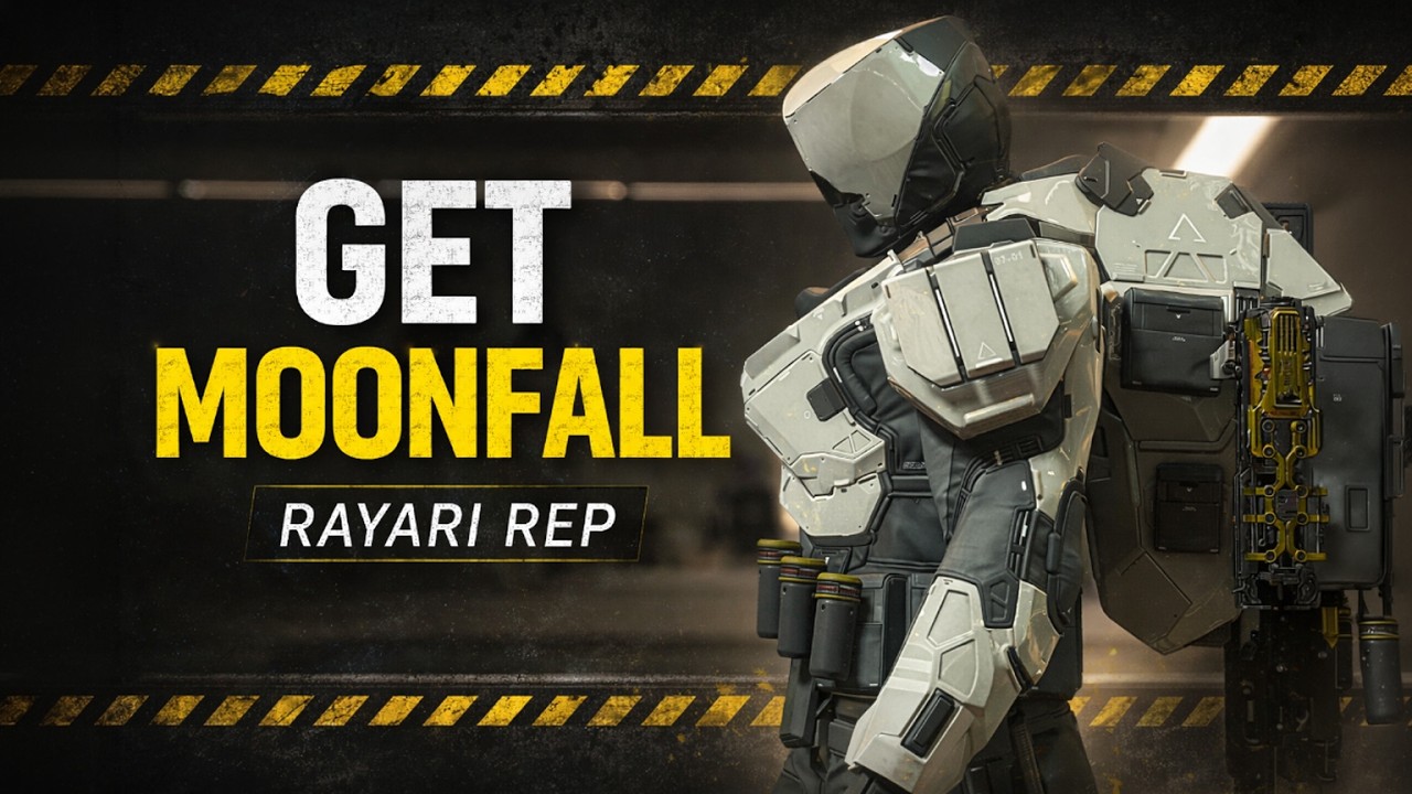 How to Get MOONFALL Armor & P8-AR Blueprints (Rayari Rep Guide) Star Citizen 4.7