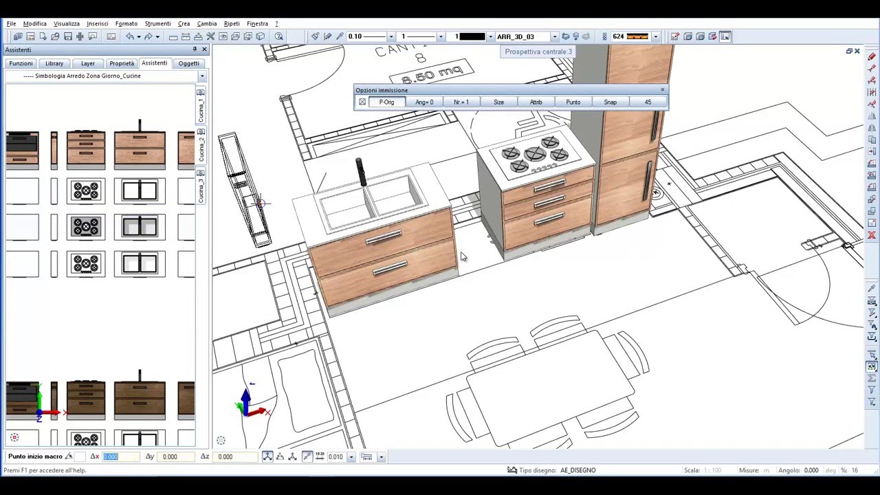 Convertire una Pianta 2D in 3D