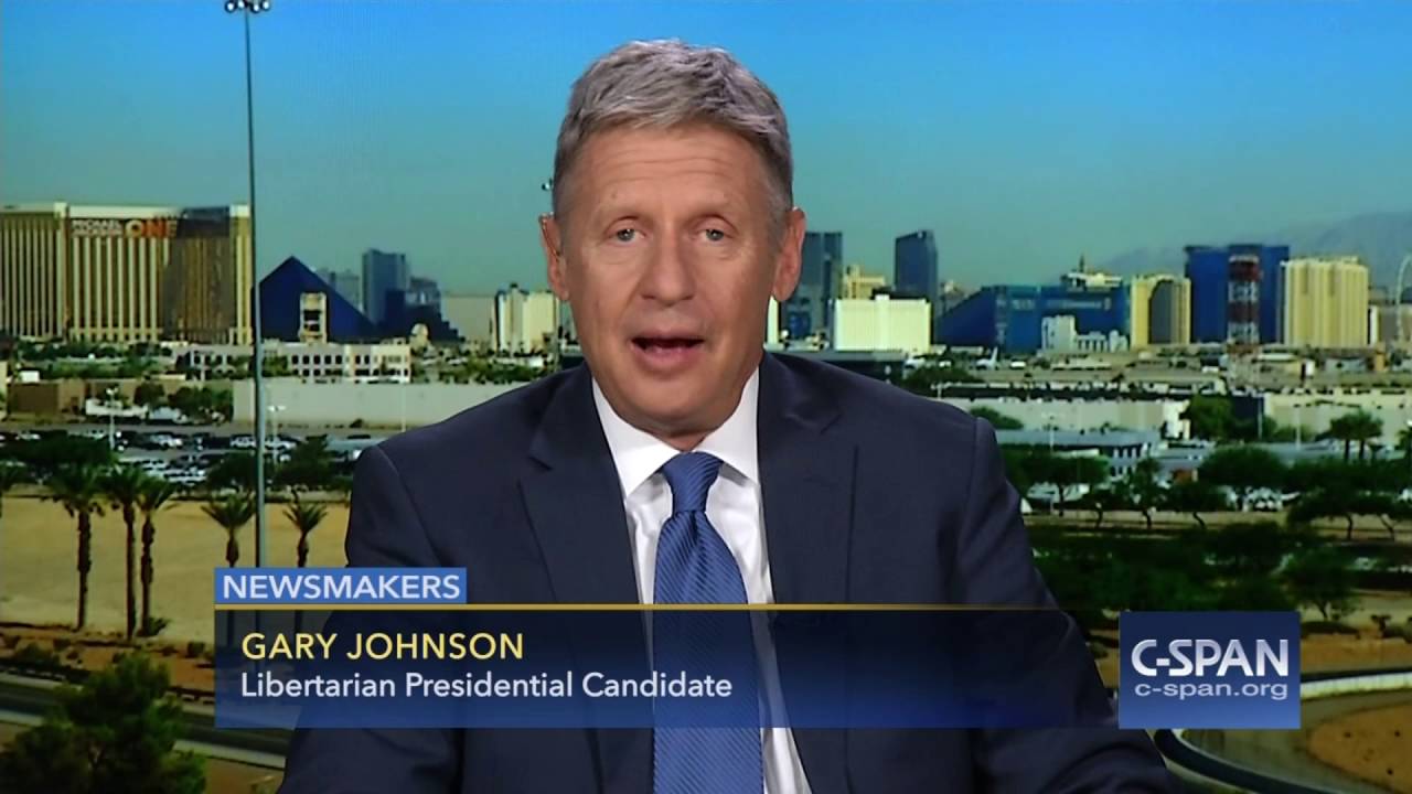 Gov. Gary Johnson on Presidential Debates (C-SPAN)