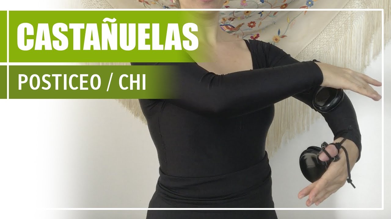 Ejercicio para trabajar el POSTICEO en castañuelas