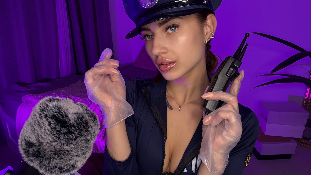 ASMR Roleplay – Policière vous arrête pour charme excessif🚨😏