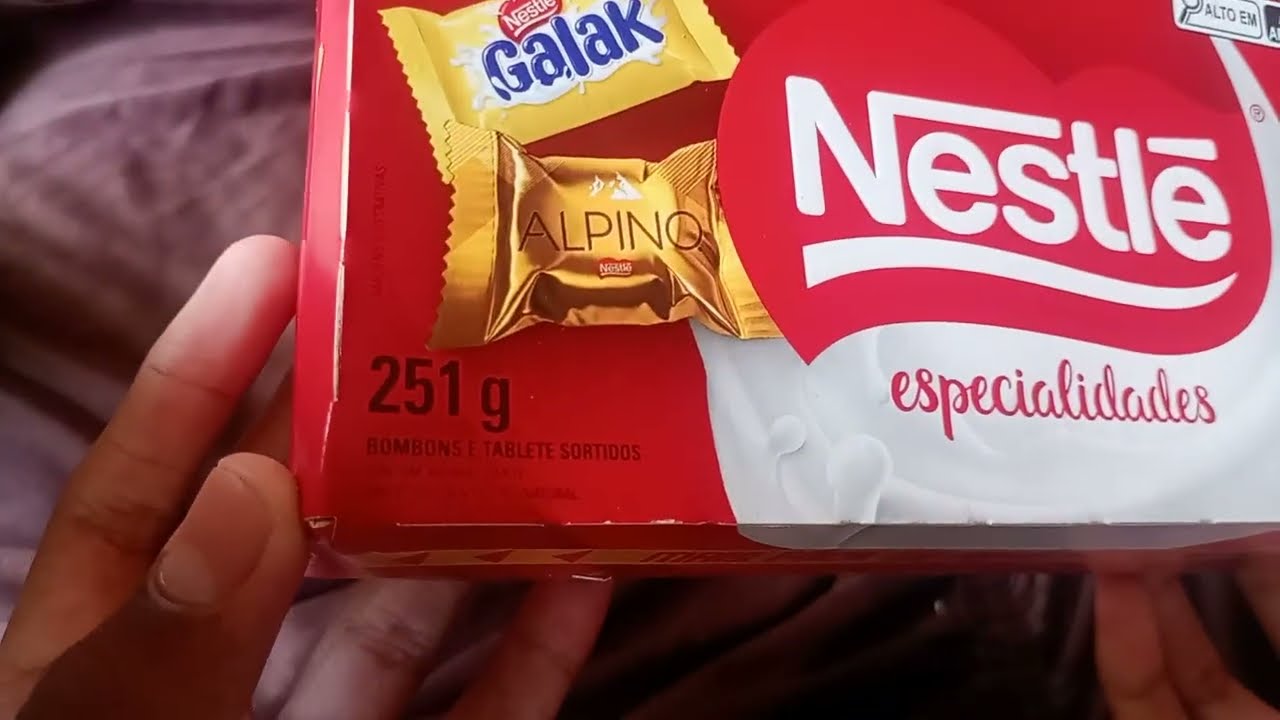 Caixa de chocolate da Nestle - [Test]