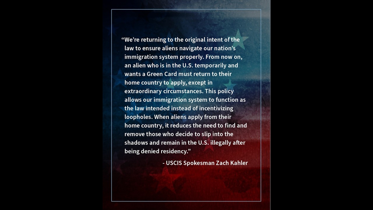 Breaking News | May 21, 2026 USCIS Memo | Discretion in Green Cards | Adjustment of Status.